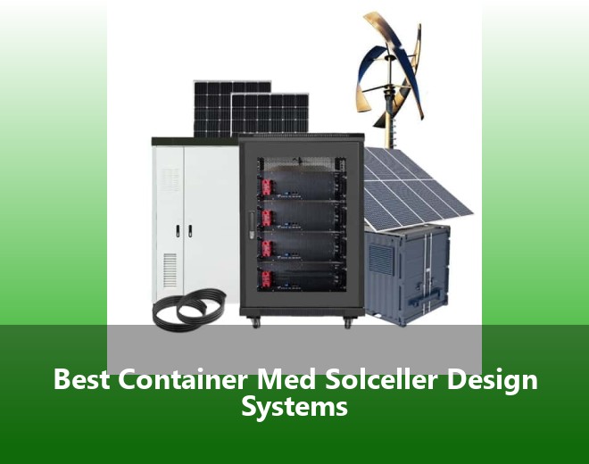 Best Container Med Solceller Design Systems