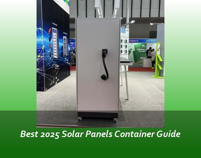 Best 2025 Solar Panels Container Guide