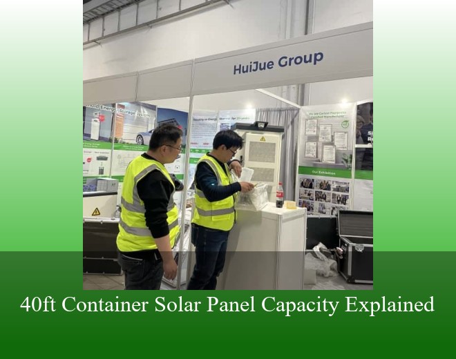 40ft Container Solar Panel Capacity Explained