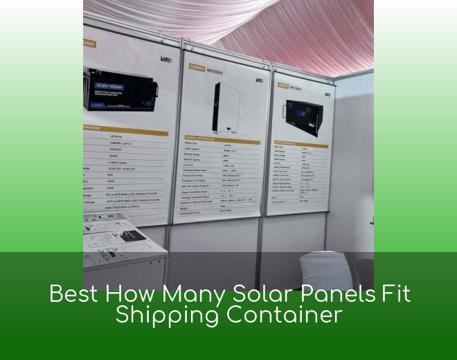 Best How Many Solar Panels Fit Shipping Container