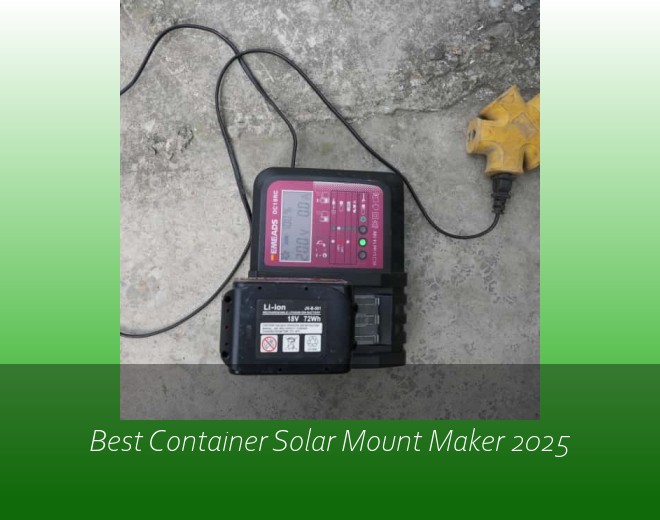 Best Container Solar Mount Maker 2025