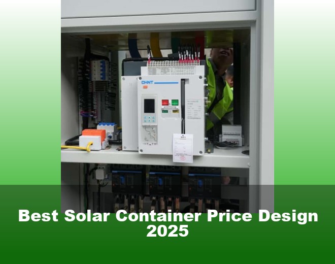 Best Solar Container Price Design 2025