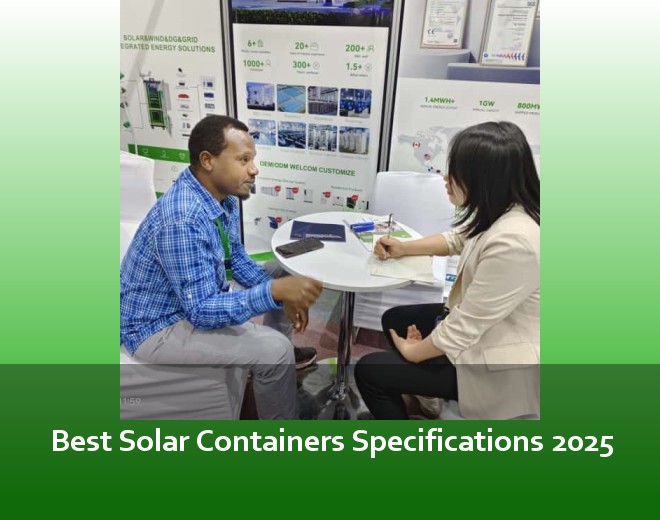 Best Solar Containers Specifications 2025