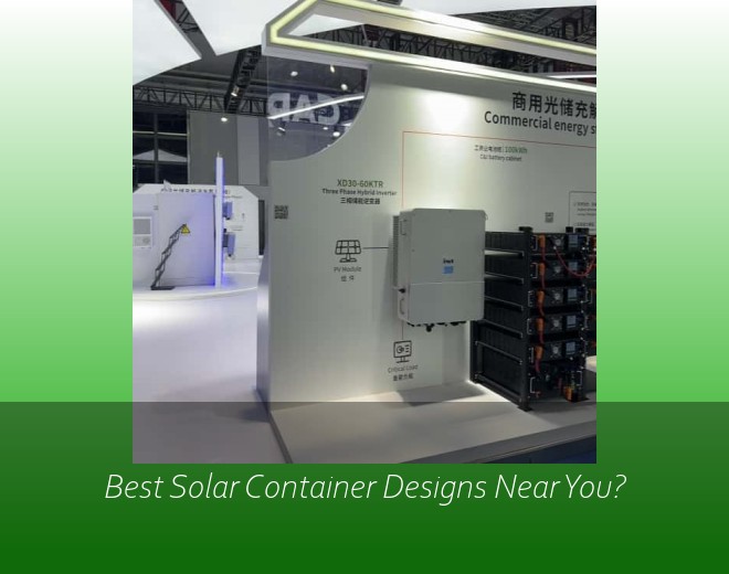 Best Solar Container Designs Near You?