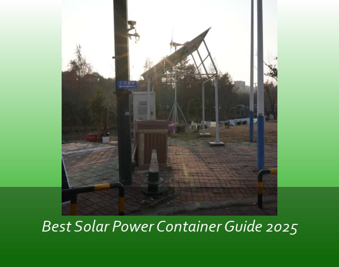 Best Solar Power Container Guide 2025