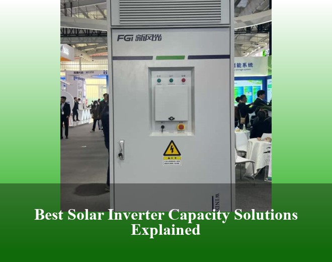 Best Solar Inverter Capacity Solutions Explained