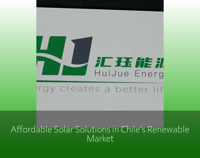 Affordable Solar Solutions in Chile's Renewable Market