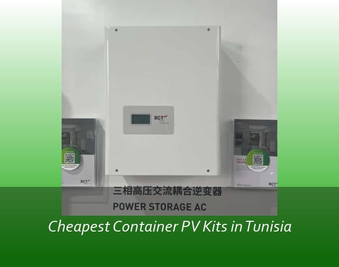 Cheapest Container PV Kits in Tunisia