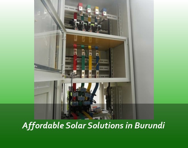 Affordable Solar Solutions in Burundi
