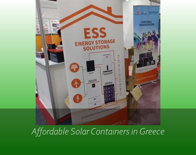 Affordable Solar Containers in Greece