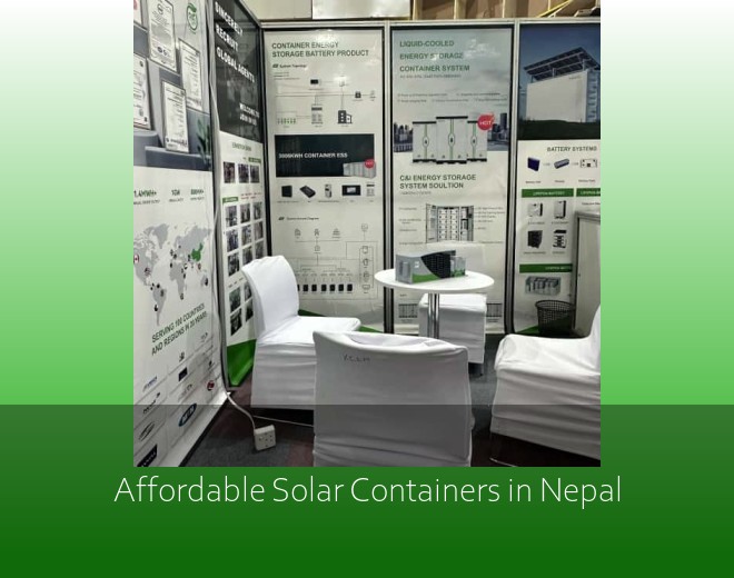 Affordable Solar Containers in Nepal