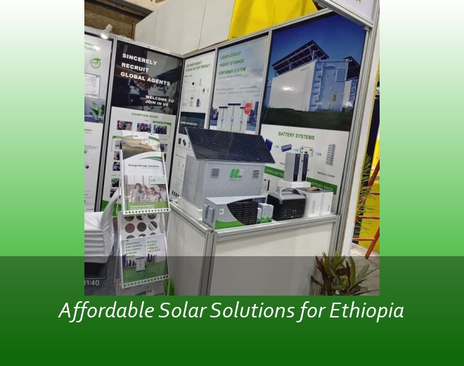 Affordable Solar Solutions for Ethiopia