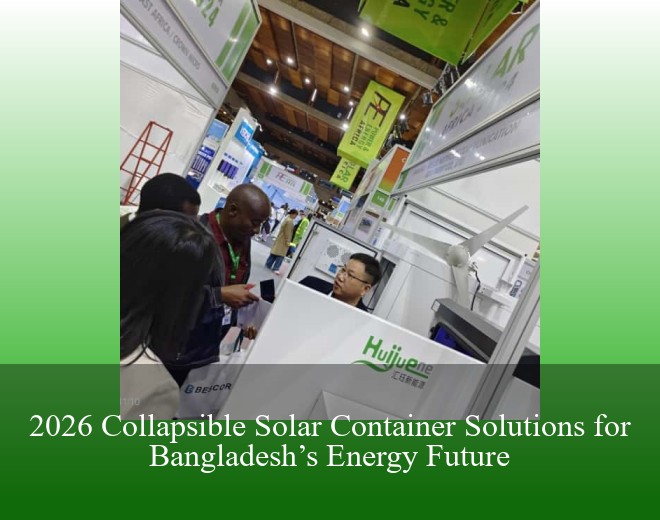 2026 Collapsible Solar Container Solutions for Bangladesh’s Energy Future