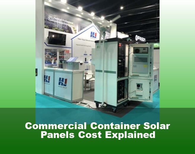 Commercial Container Solar Panels Cost Explained
