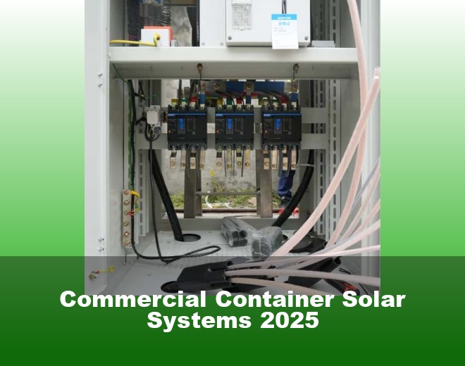 Commercial Container Solar Systems 2025