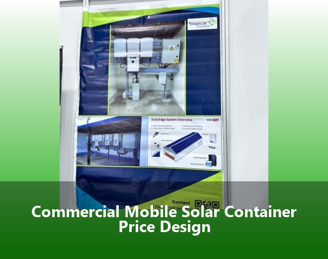 Commercial Mobile Solar Container Price Design