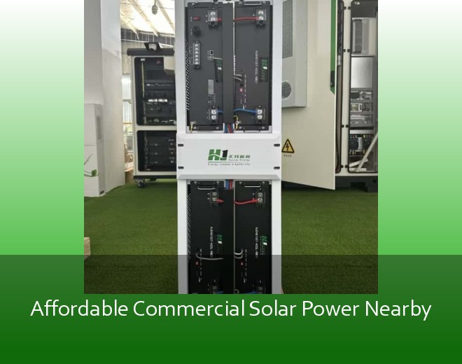 Affordable Commercial Solar Power Nearby