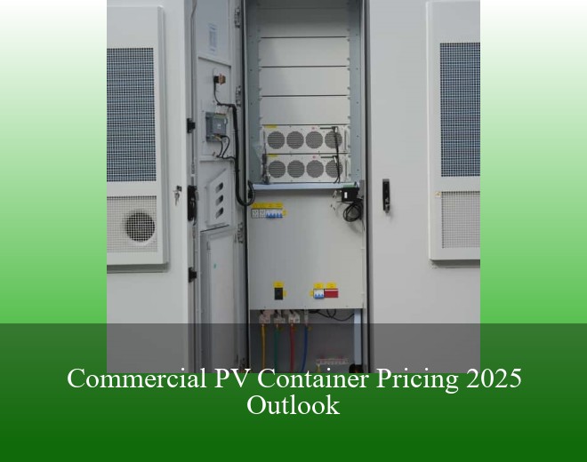 Commercial PV Container Pricing 2025 Outlook
