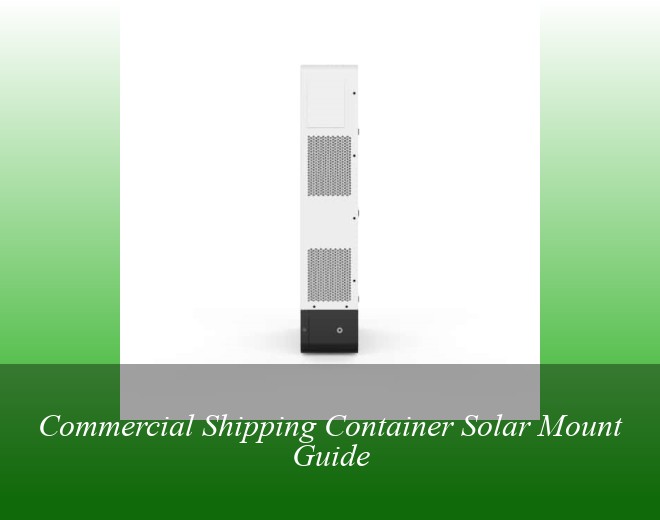 Commercial Shipping Container Solar Mount Guide