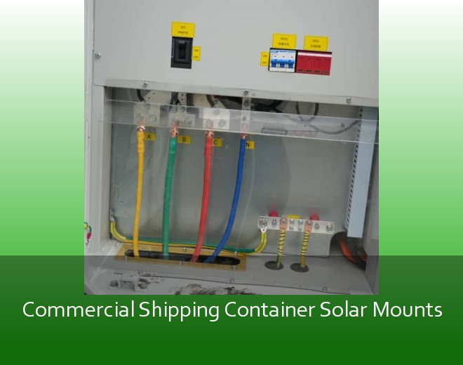 Commercial Shipping Container Solar Mounts
