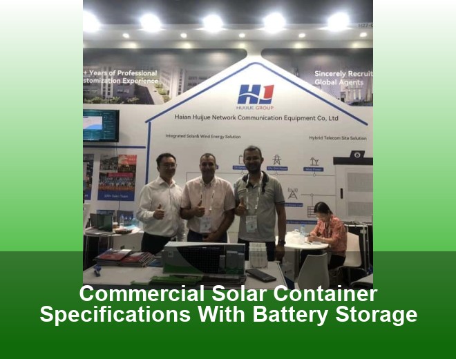 Commercial Solar Container Specifications With Battery Storage