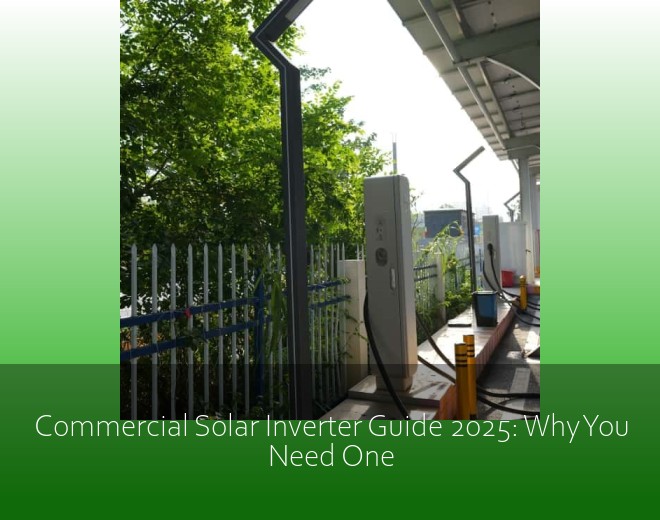 Commercial Solar Inverter Guide 2025: Why You Need One
