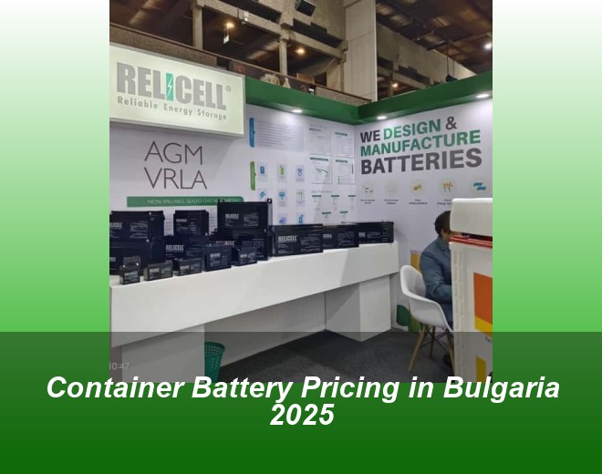 Container Battery Pricing in Bulgaria 2025
