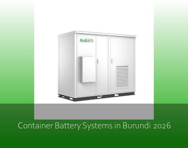 Container Battery Systems in Burundi 2026