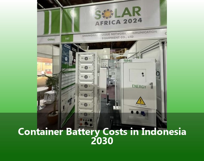 Container Battery Costs in Indonesia 2030