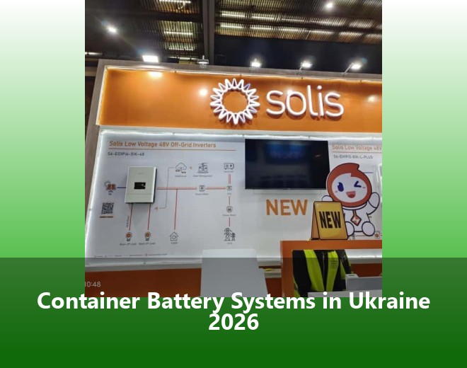Container Battery Systems in Ukraine 2026