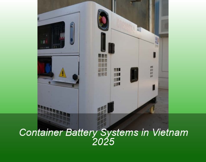 Container Battery Systems in Vietnam 2025