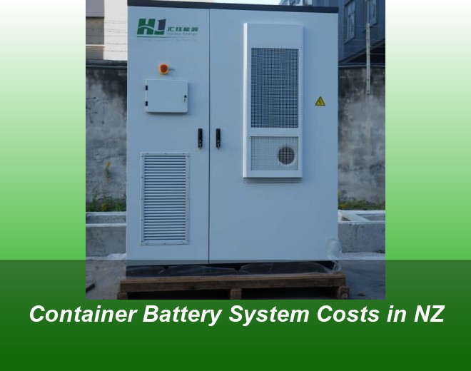 Container Battery System Costs in NZ