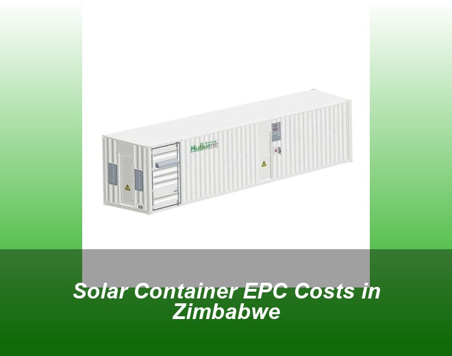 Solar Container EPC Costs in Zimbabwe