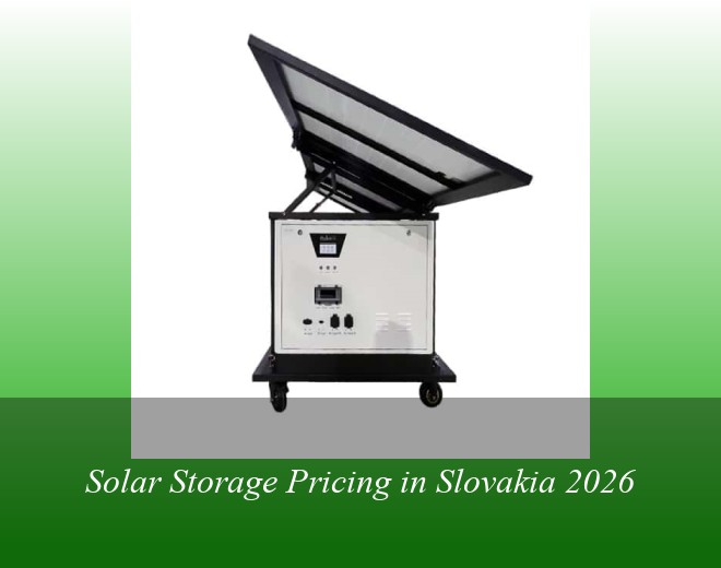 Solar Storage Pricing in Slovakia 2026
