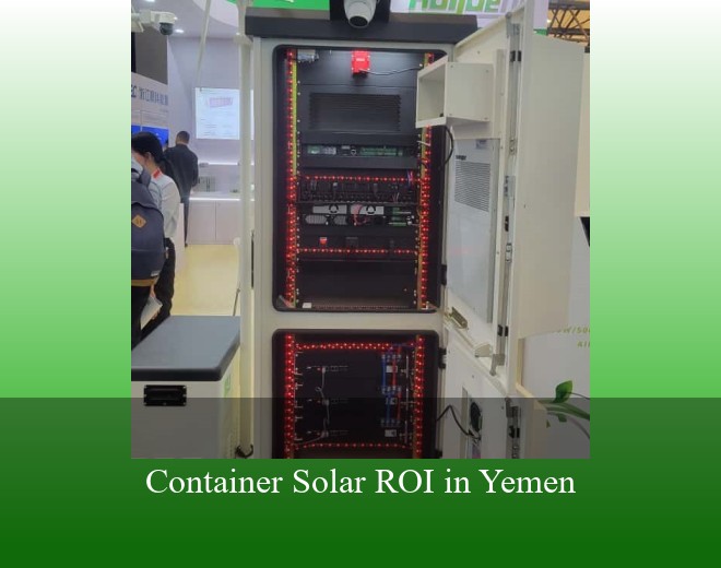 Container Solar ROI in Yemen