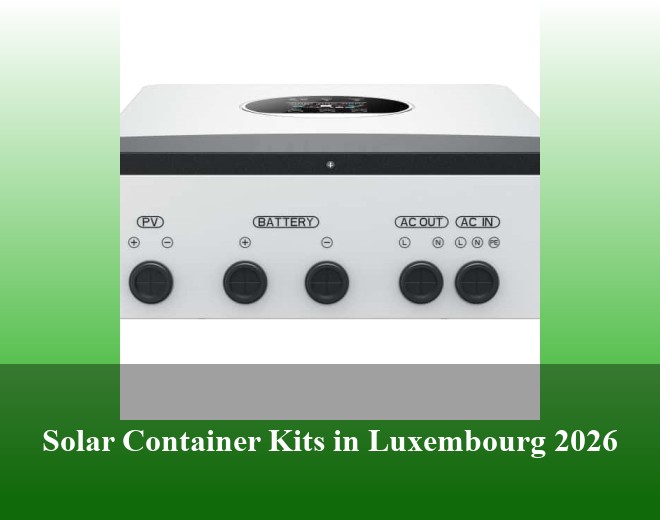 Solar Container Kits in Luxembourg 2026