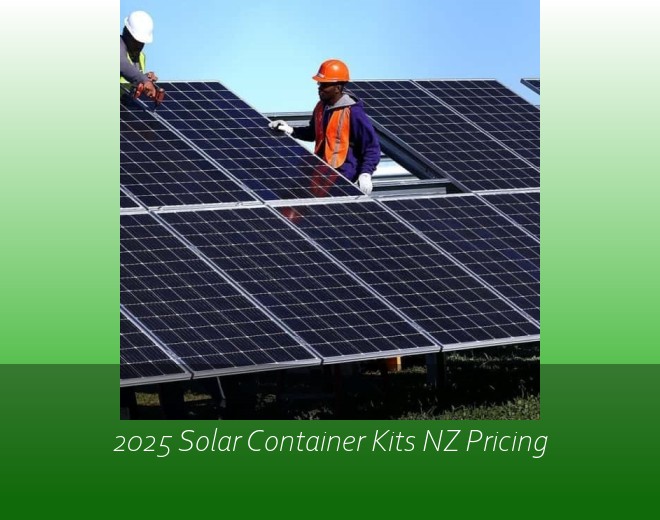 2025 Solar Container Kits NZ Pricing