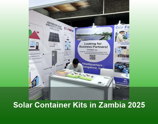 Solar Container Kits in Zambia 2025