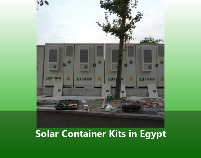 Solar Container Kits in Egypt