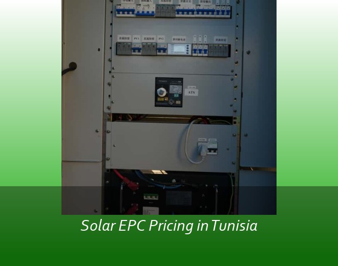 Solar EPC Pricing in Tunisia