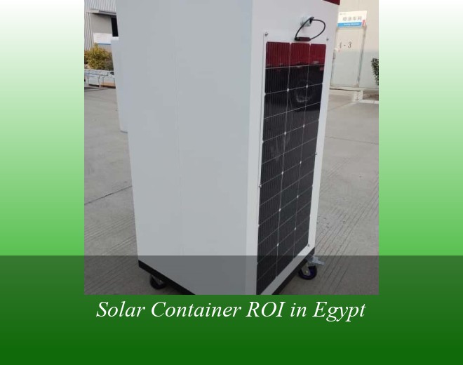 Solar Container ROI in Egypt