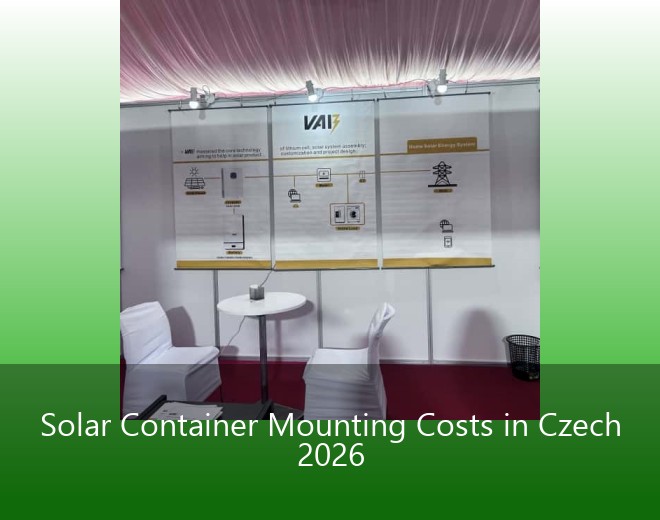 Solar Container Mounting Costs in Czech 2026