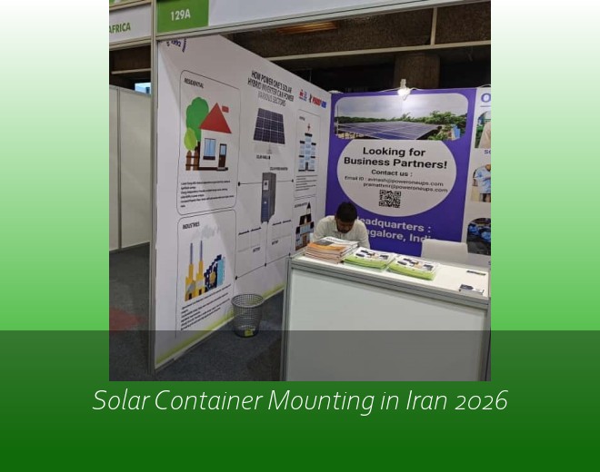 Solar Container Mounting in Iran 2026