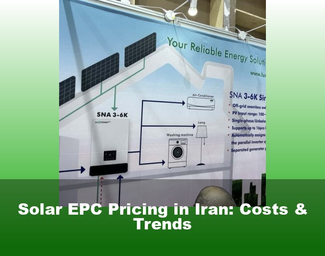 Solar EPC Pricing in Iran: Costs & Trends
