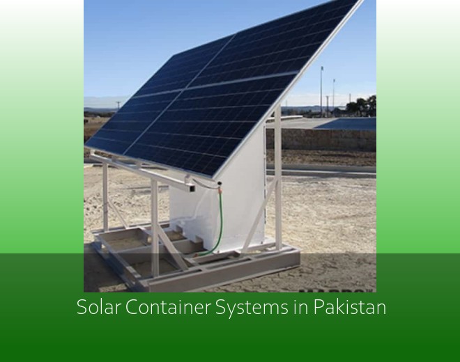 Solar Container Systems in Pakistan