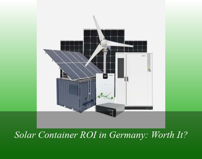 Solar Container ROI in Germany: Worth It?