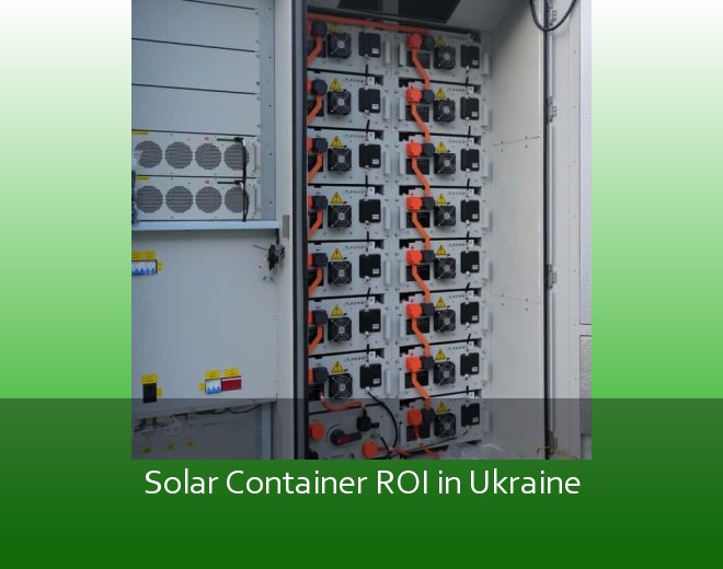 Solar Container ROI in Ukraine