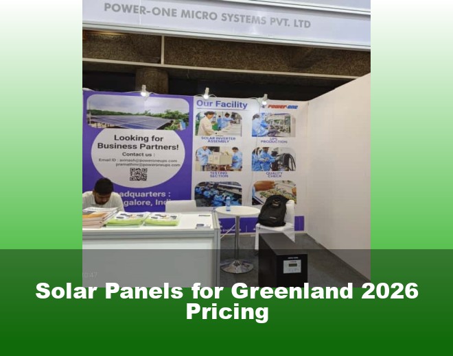 Solar Panels for Greenland 2026 Pricing