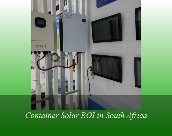 Container Solar ROI in South Africa