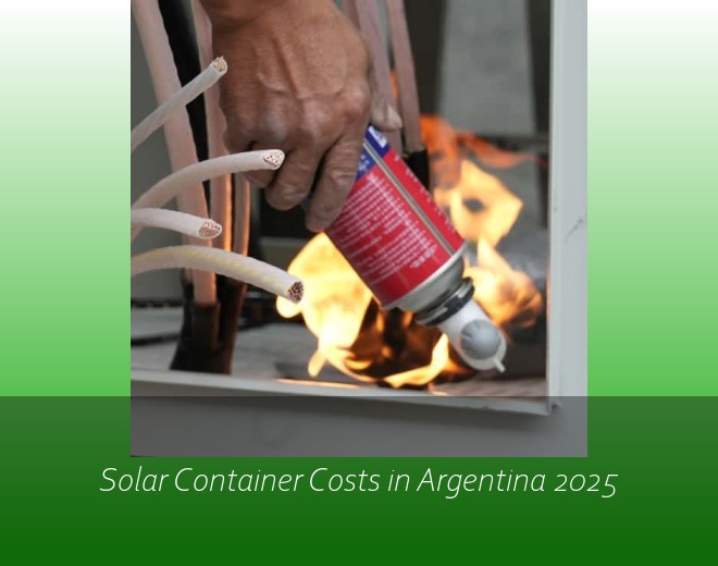 Solar Container Costs in Argentina 2025